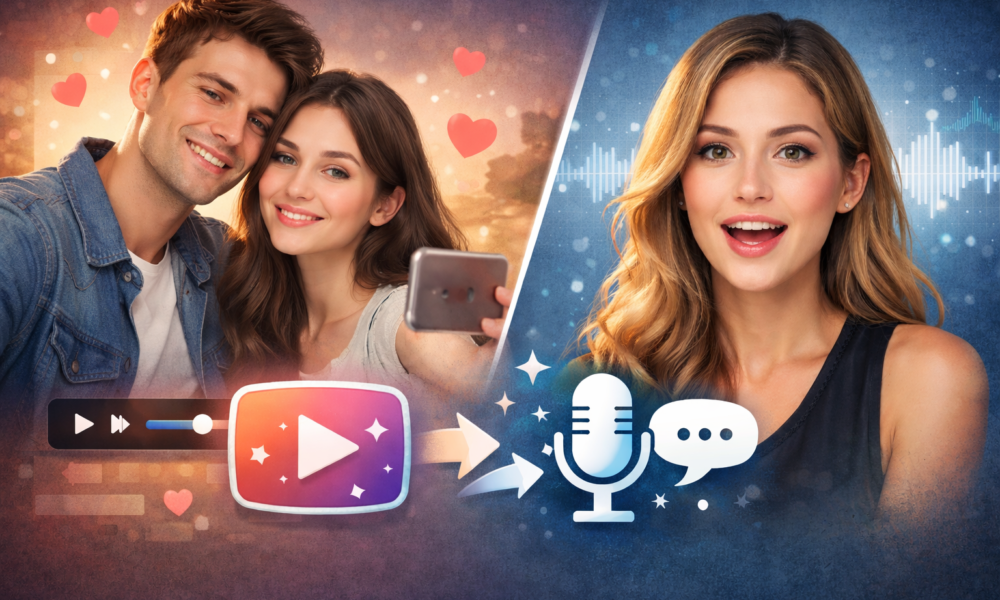 Expressing Emotion With AI Kissing Video Generator Free and AI Talking Photo