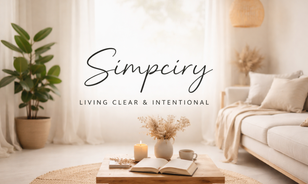 Simpciry: The Art of Living Clear, Calm, and Intentional