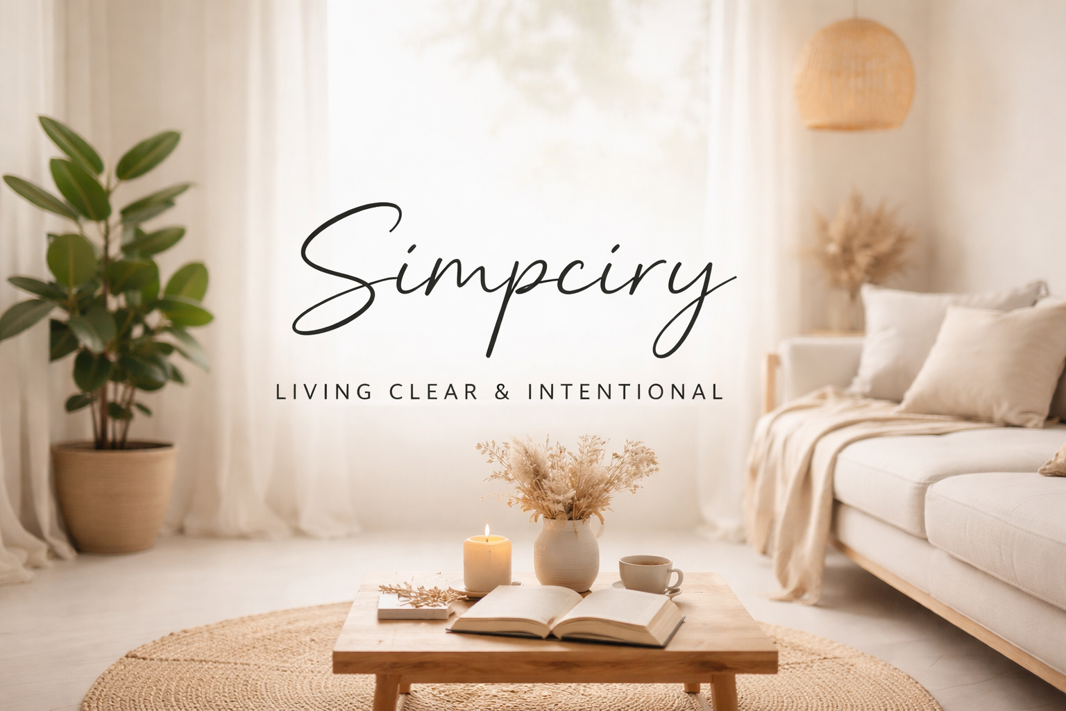 Simpciry: The Art of Living Clear, Calm, and Intentional