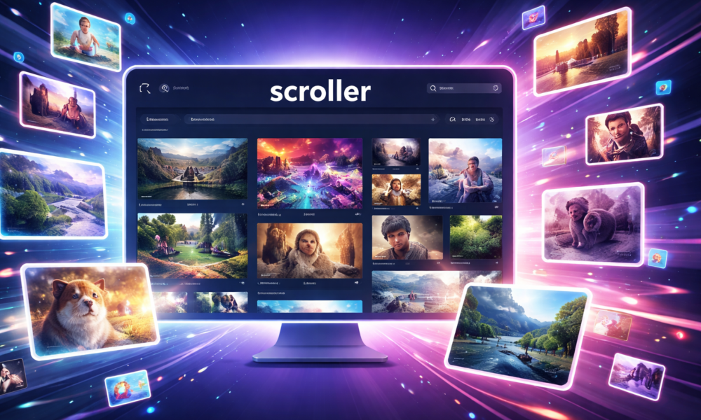 scrolller: The Endless Stream of Visual Discovery Online Hub