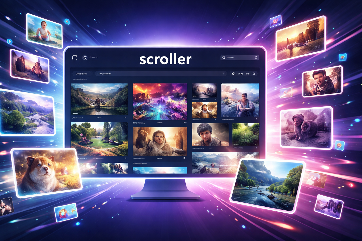 scrolller: The Endless Stream of Visual Discovery Online Hub