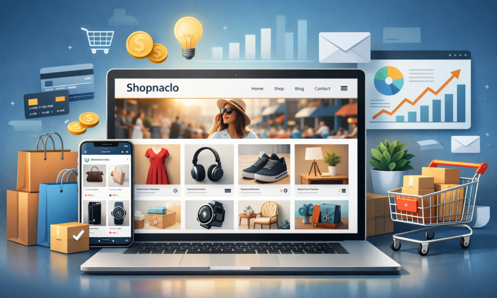 company website shopnaclo: Platform Powering Modern Commerce