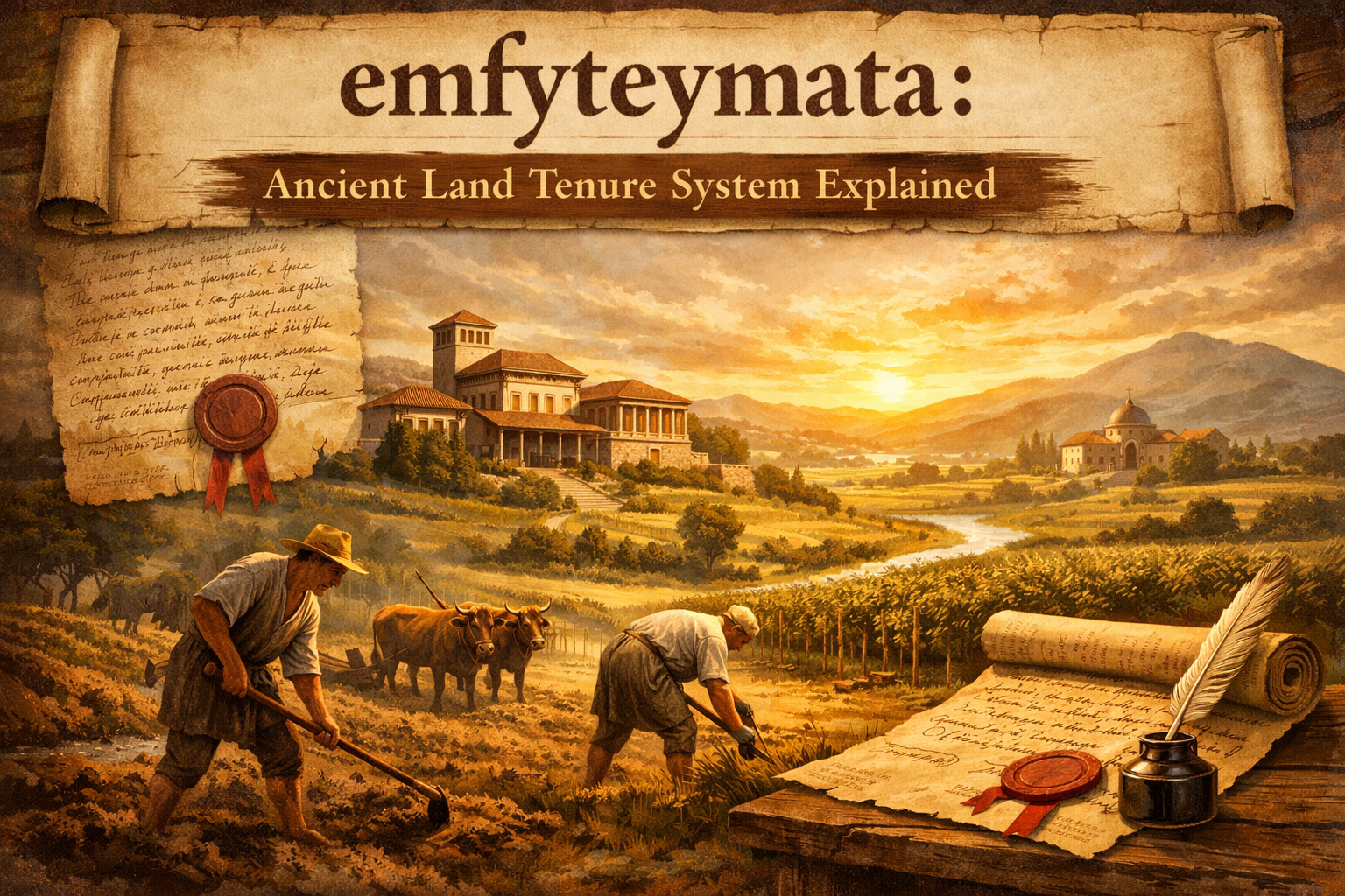 emfyteymata: Ancient Land Tenure System Explained