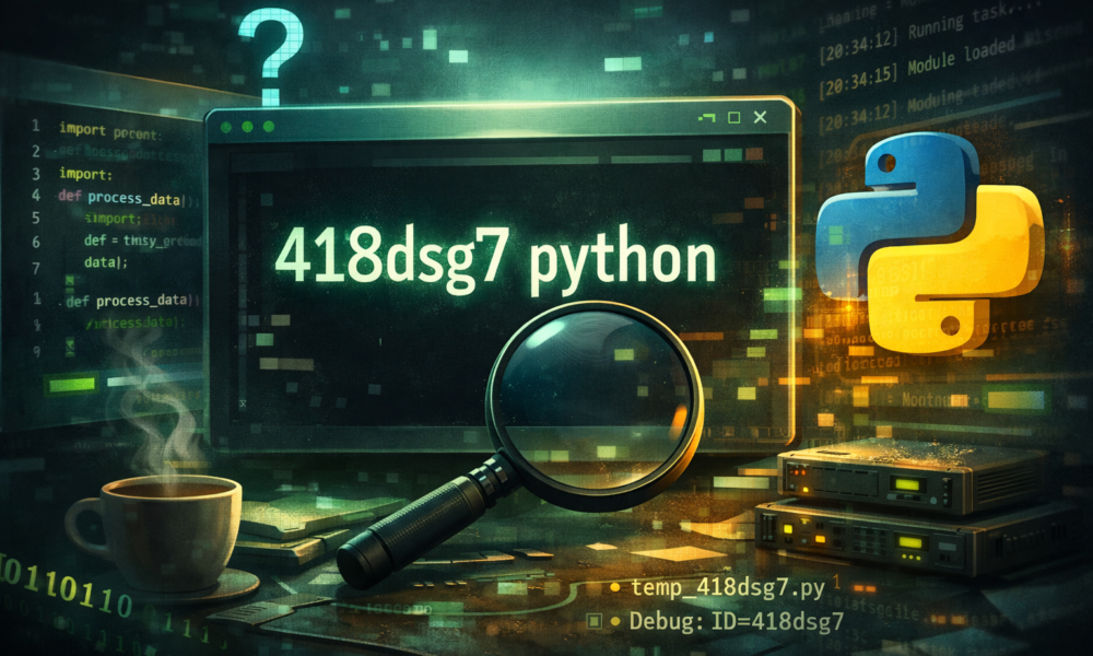 418dsg7 python: Understanding a Hidden Python Identifier