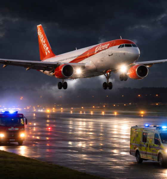 easyjet flight u2238 emergency landing newcastle Explained