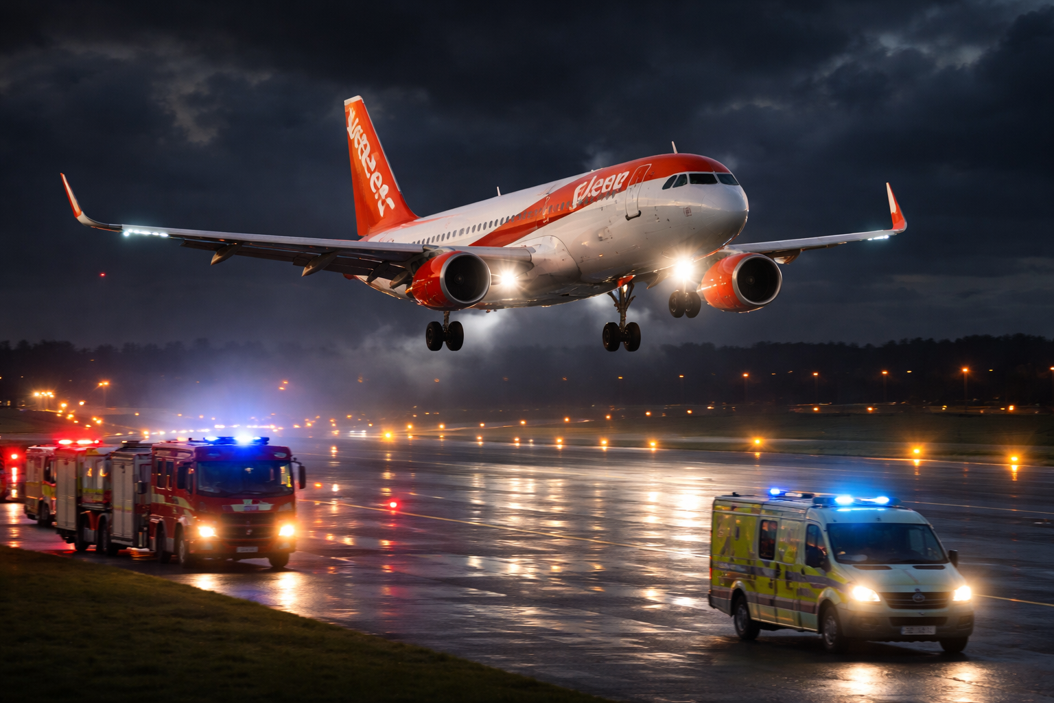 easyjet flight u2238 emergency landing newcastle Explained