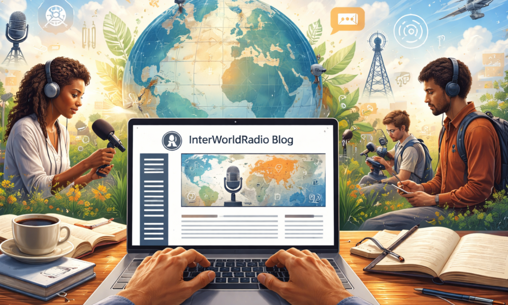 Creative Impact of writing on the interworldradio blog Today
