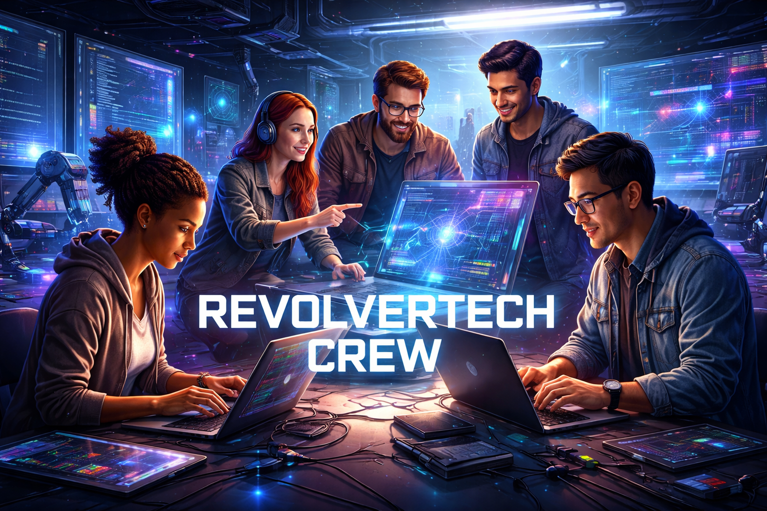 revolvertech crew Driving Collaborative Tech Innovation Era