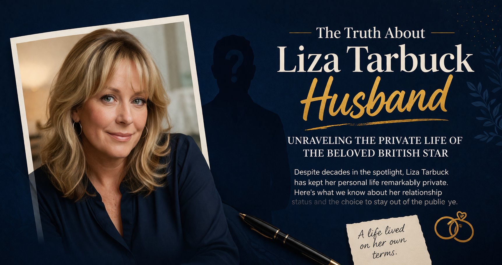 The Truth About Liza Tarbuck Husband and Her Private Life