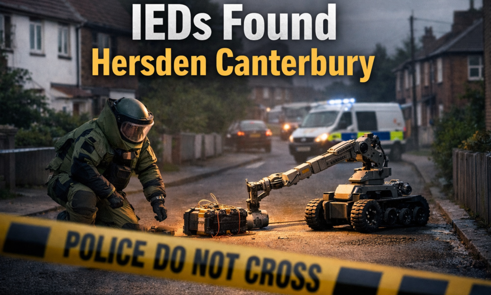 ieds found hersden canterbury: Inside the Alarming Discovery