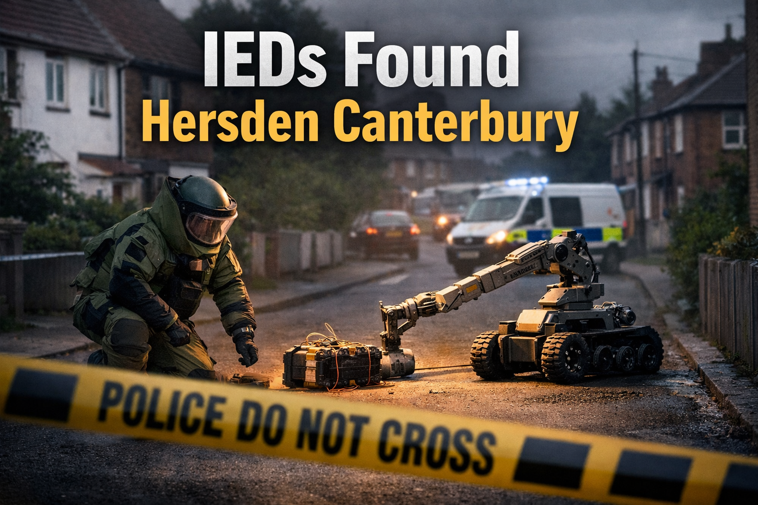 ieds found hersden canterbury: Inside the Alarming Discovery